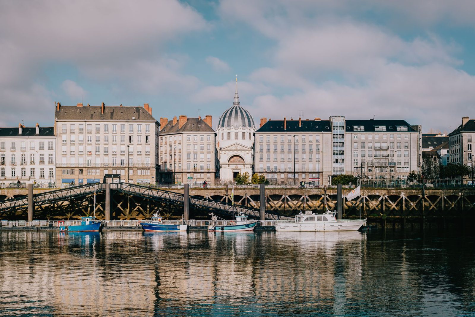 Les quais de la Loire à Nantes