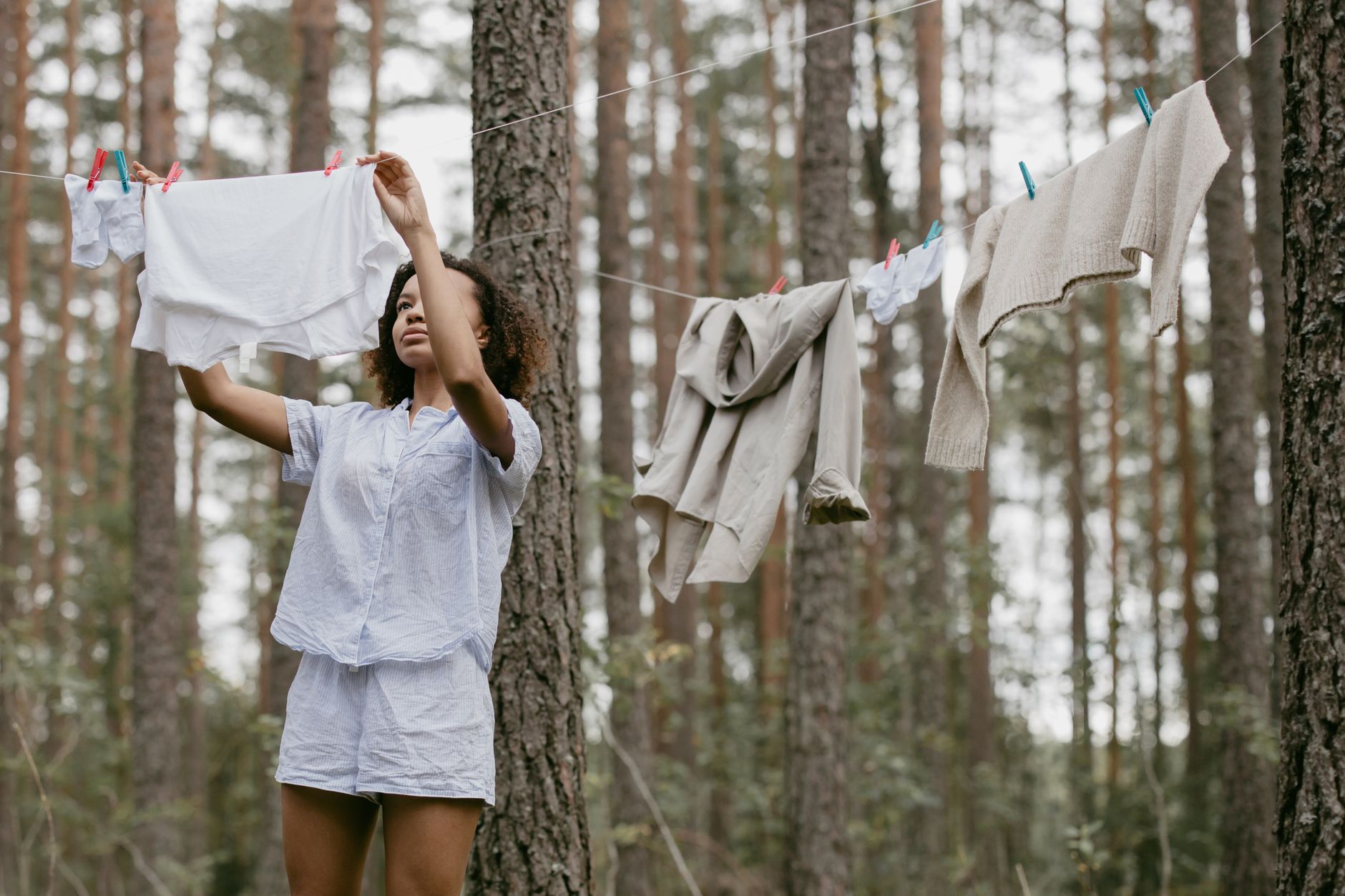 Entretien écologique du linge sans produits chimiques
