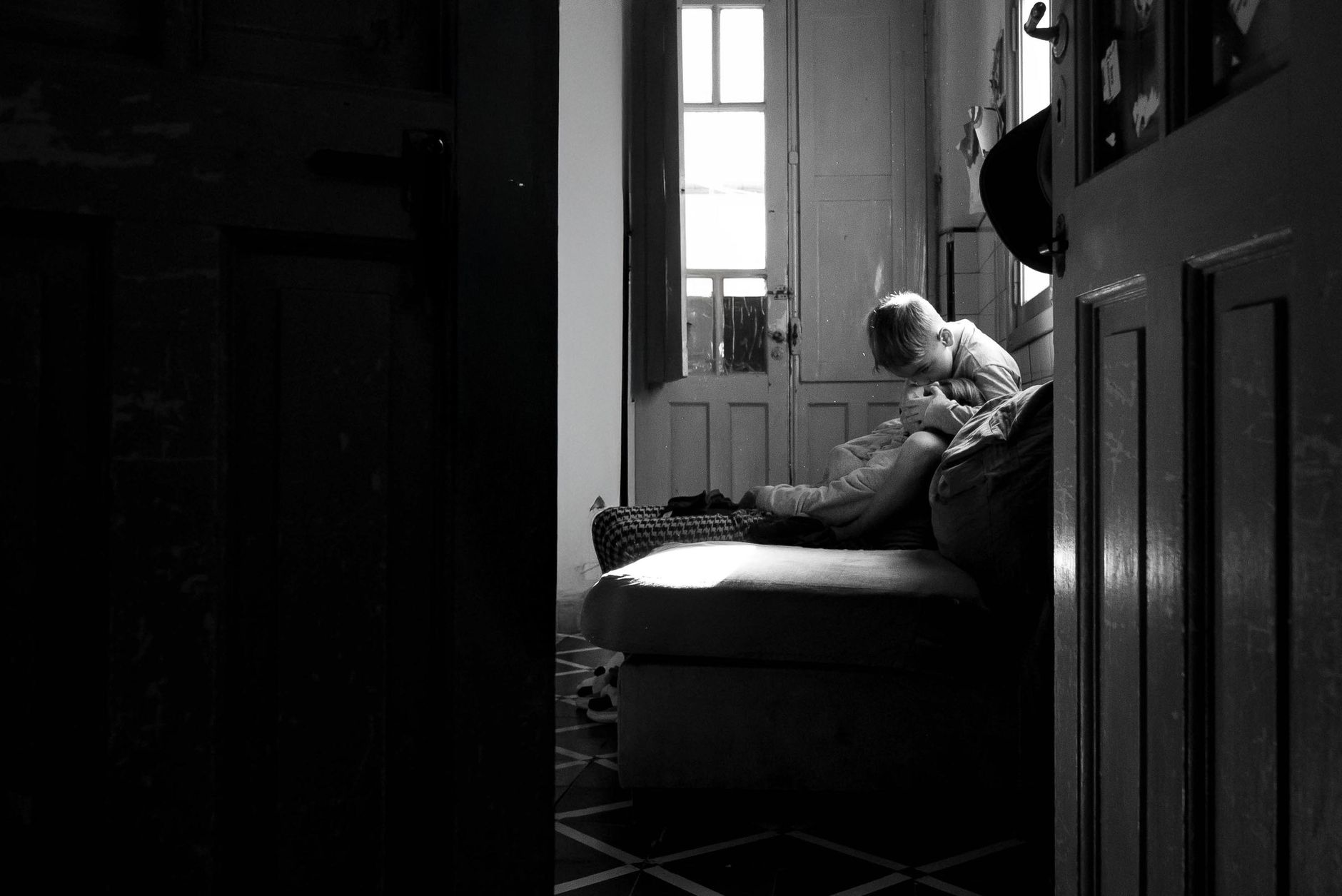 Rangements pour placard d'entrée dans petit espace